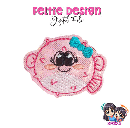 Blowfish Feltie Design