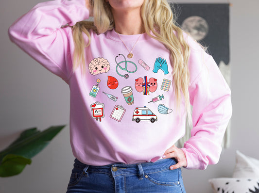 Healthcare Essential Crewneck Sweatshirt