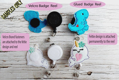 Cow Kawaii Badge Reel