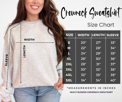 She Is Mom Crewneck Sweatshirt