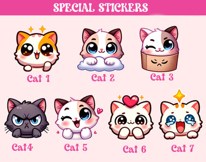 Cat Stickers