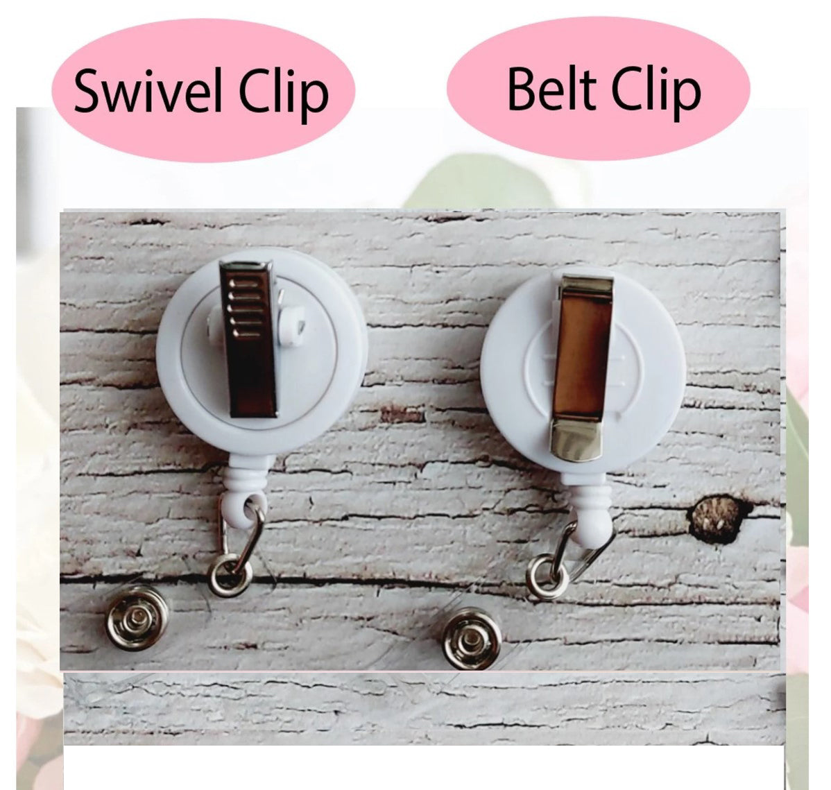 Dog Button Badge Reel