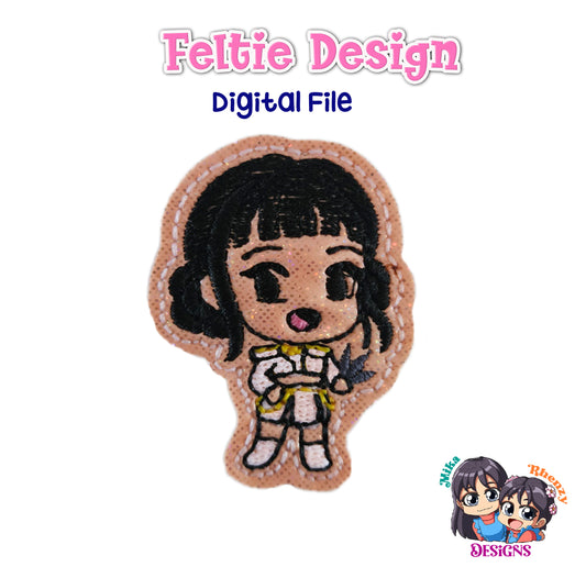 Zoey Demon Hunter  Feltie Design