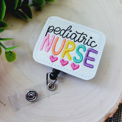 Pediatric Nurse Badge Reel