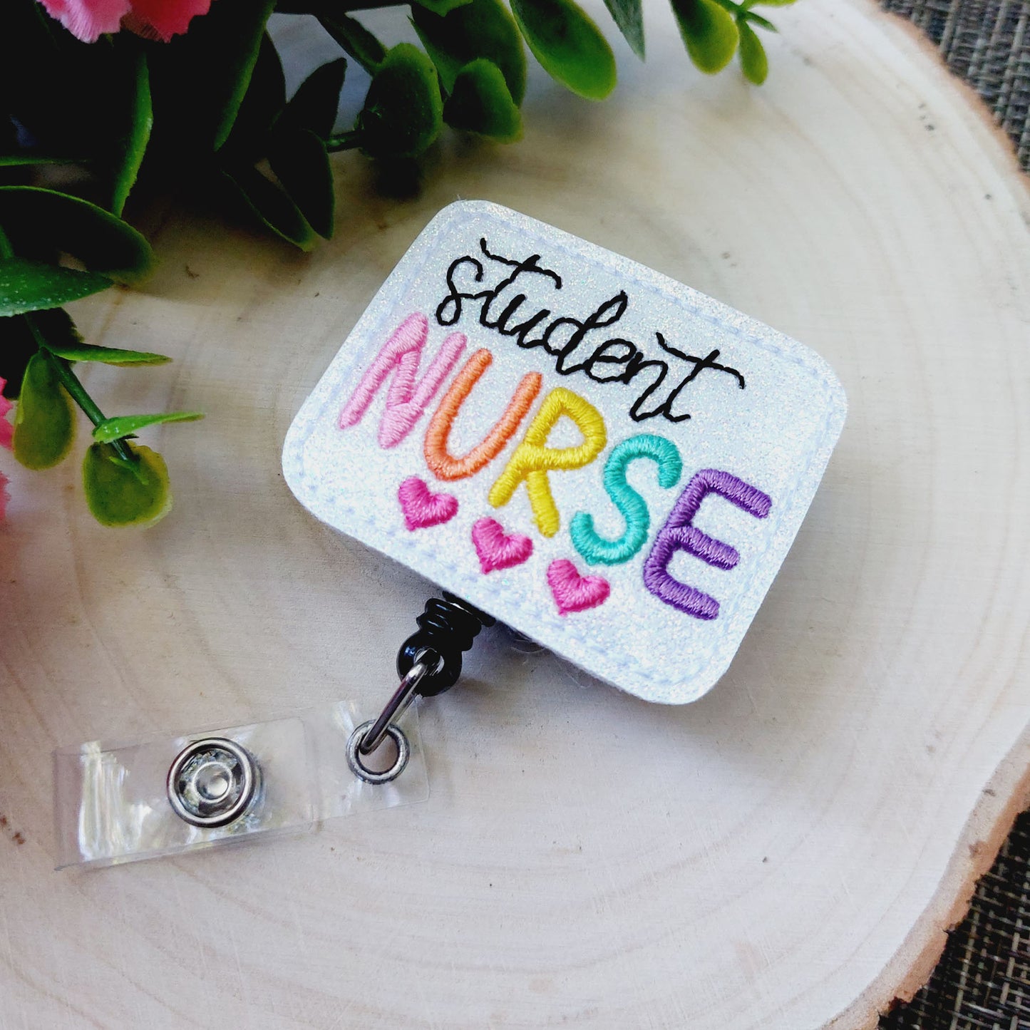 Student Nurse Badge Reel