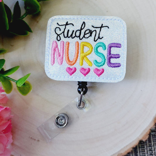 Student Nurse Badge Reel