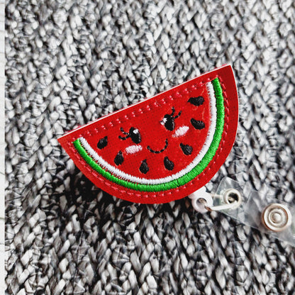 Watermelon Badge Reel