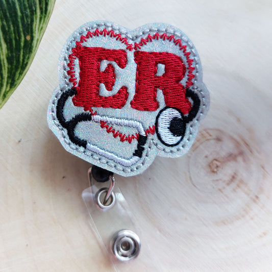 ER Nurse Badge Reel