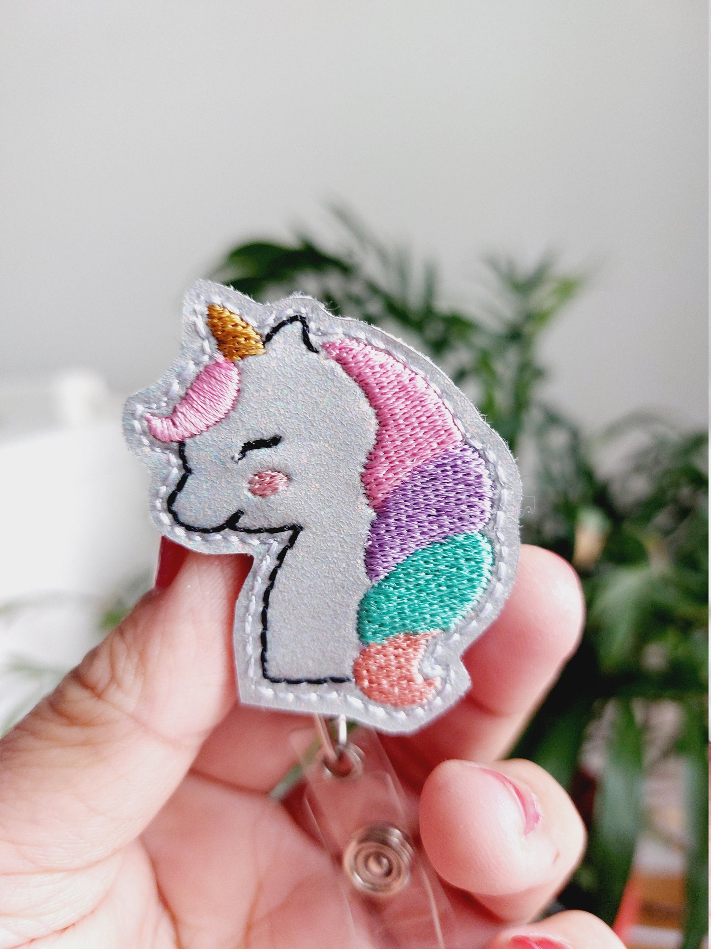 Unicorn  Badge Reel