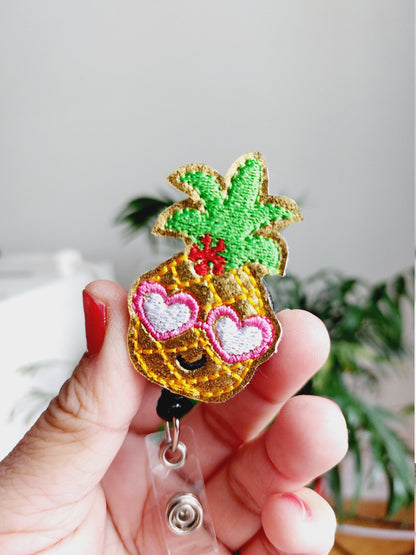 Pineapple Badge Reel