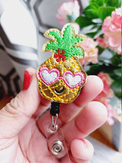 Pineapple Badge Reel