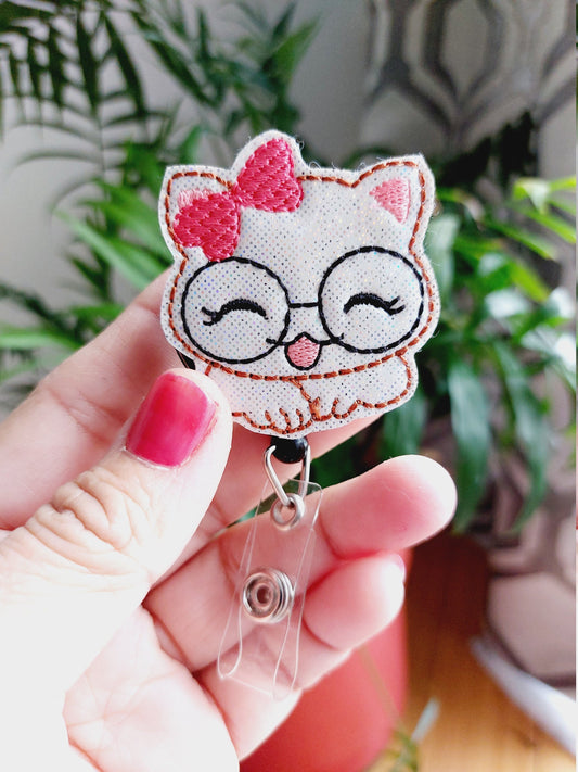 Kitten Badge Reel