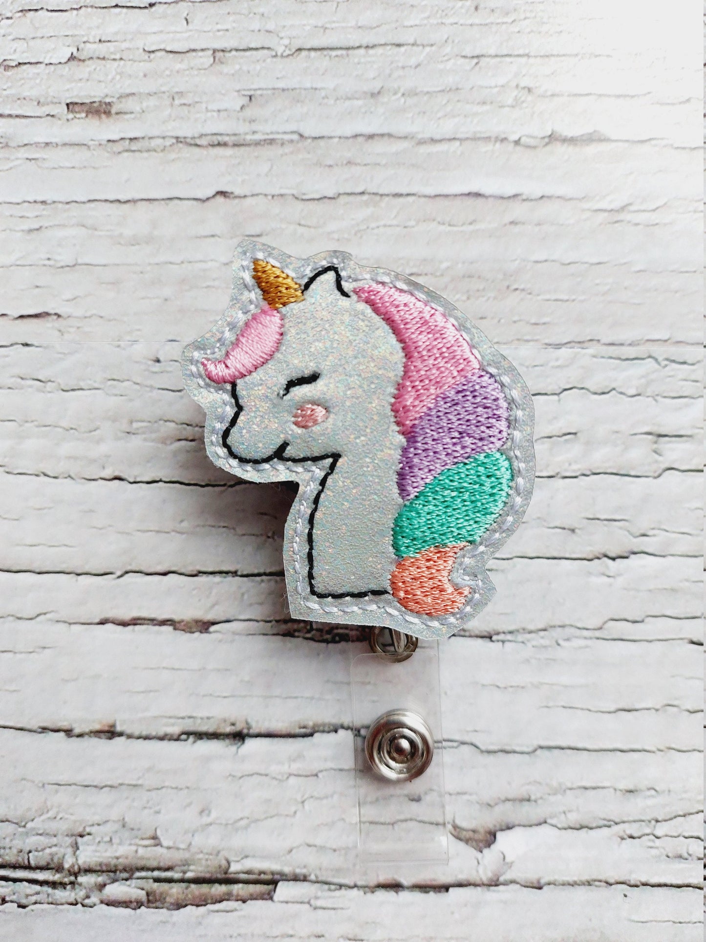 Unicorn  Badge Reel