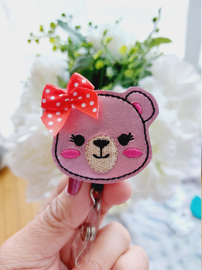 Bear Badge Reel