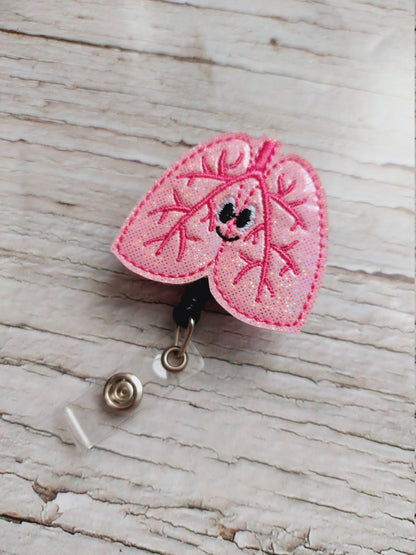 Lungs Badge Reel