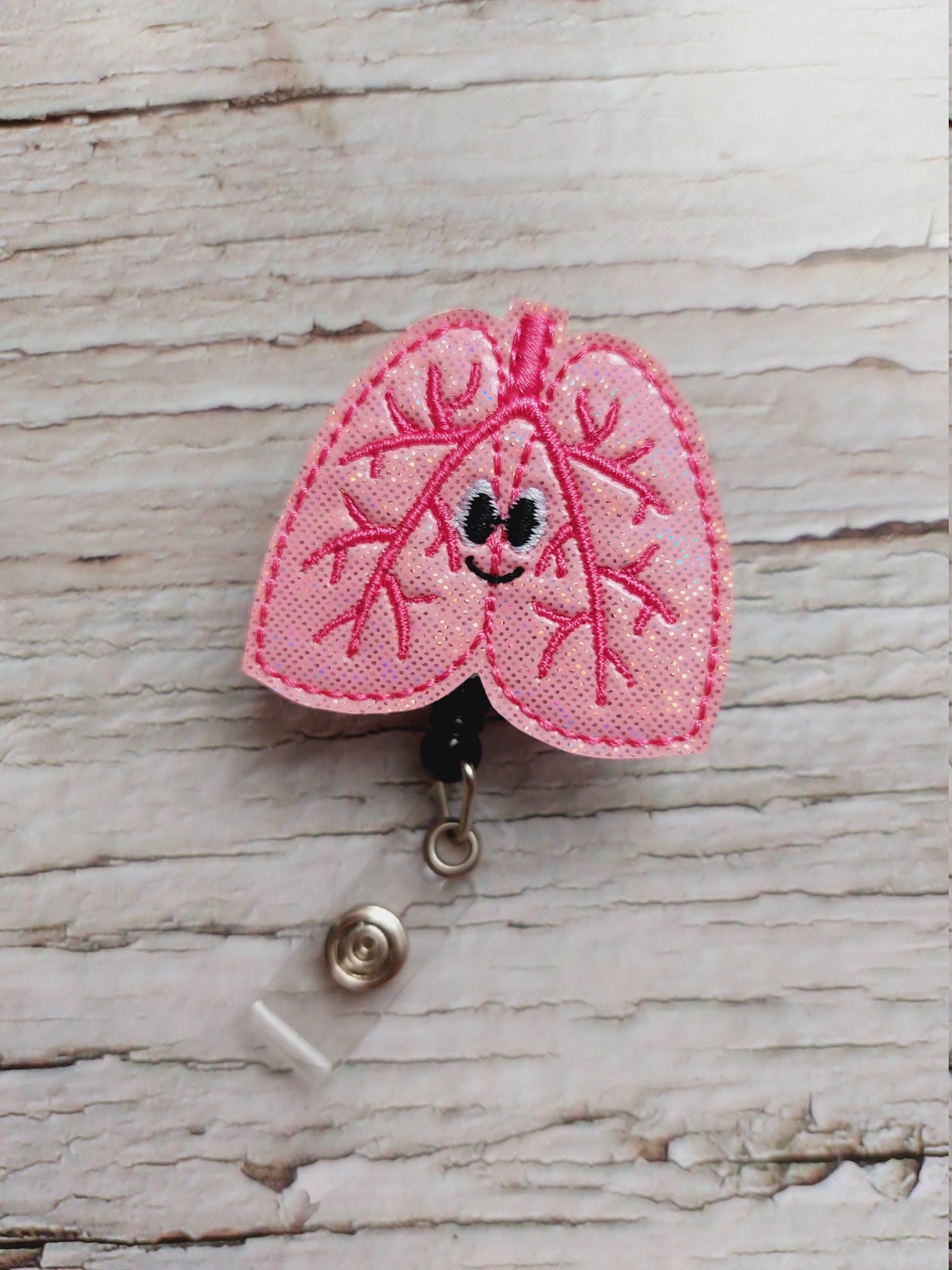 Lungs Badge Reel