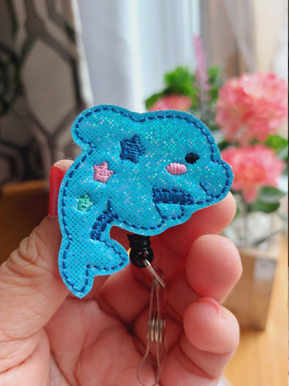 Dolphin Badge Reel