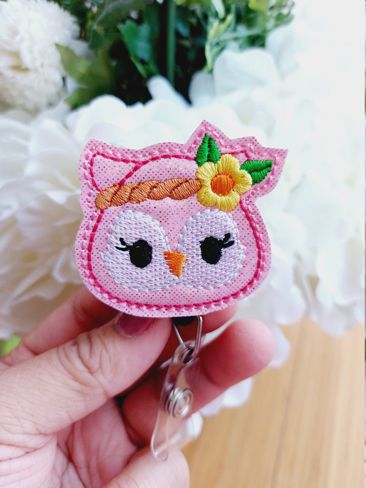 Owl Badge Reel