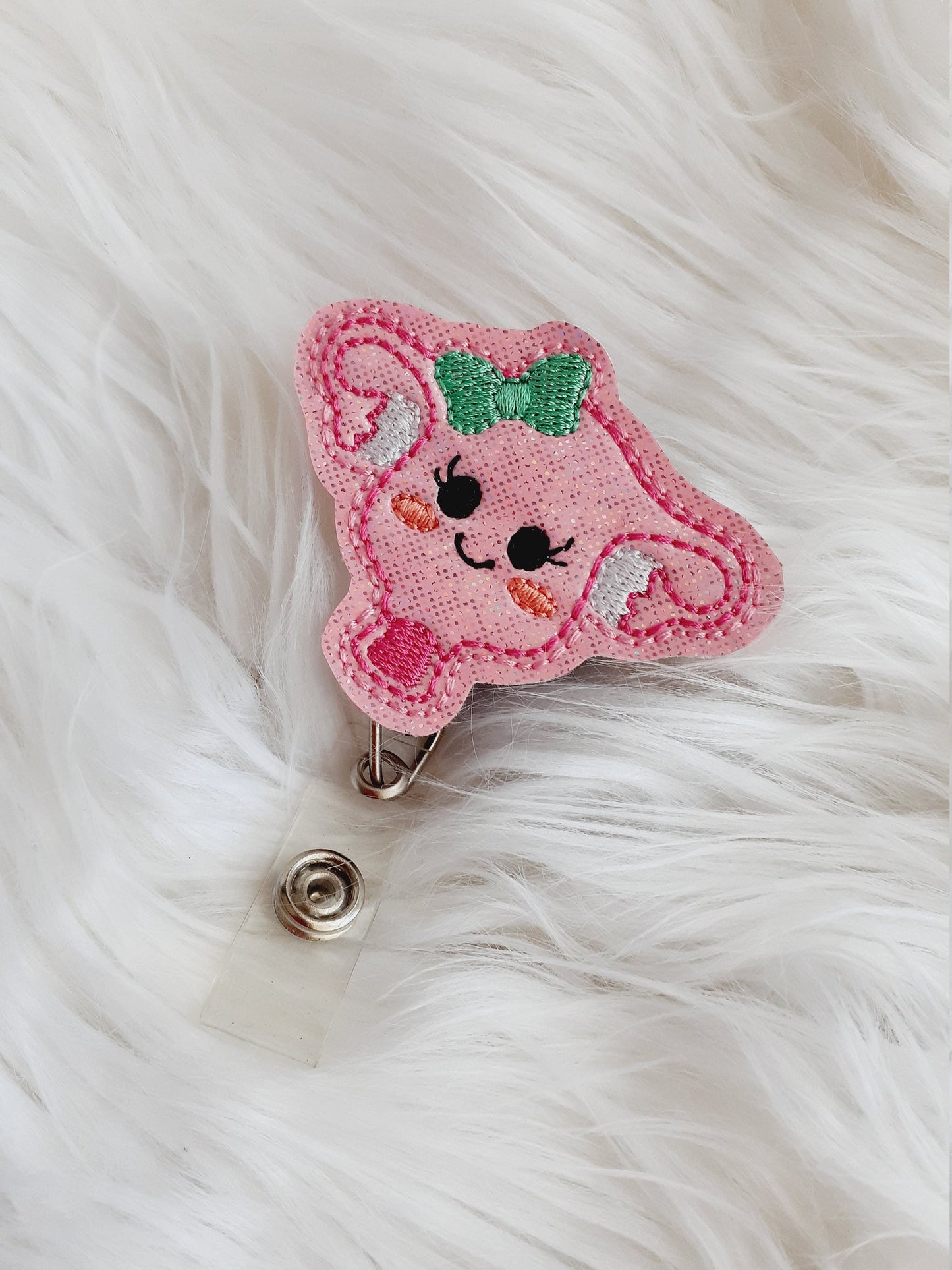 Uterus Badge Reel