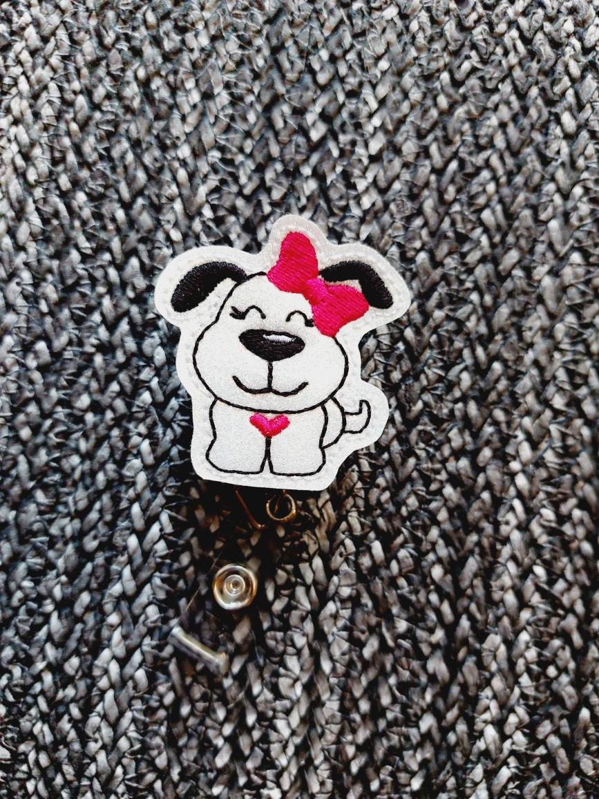 Dog Badge Reel