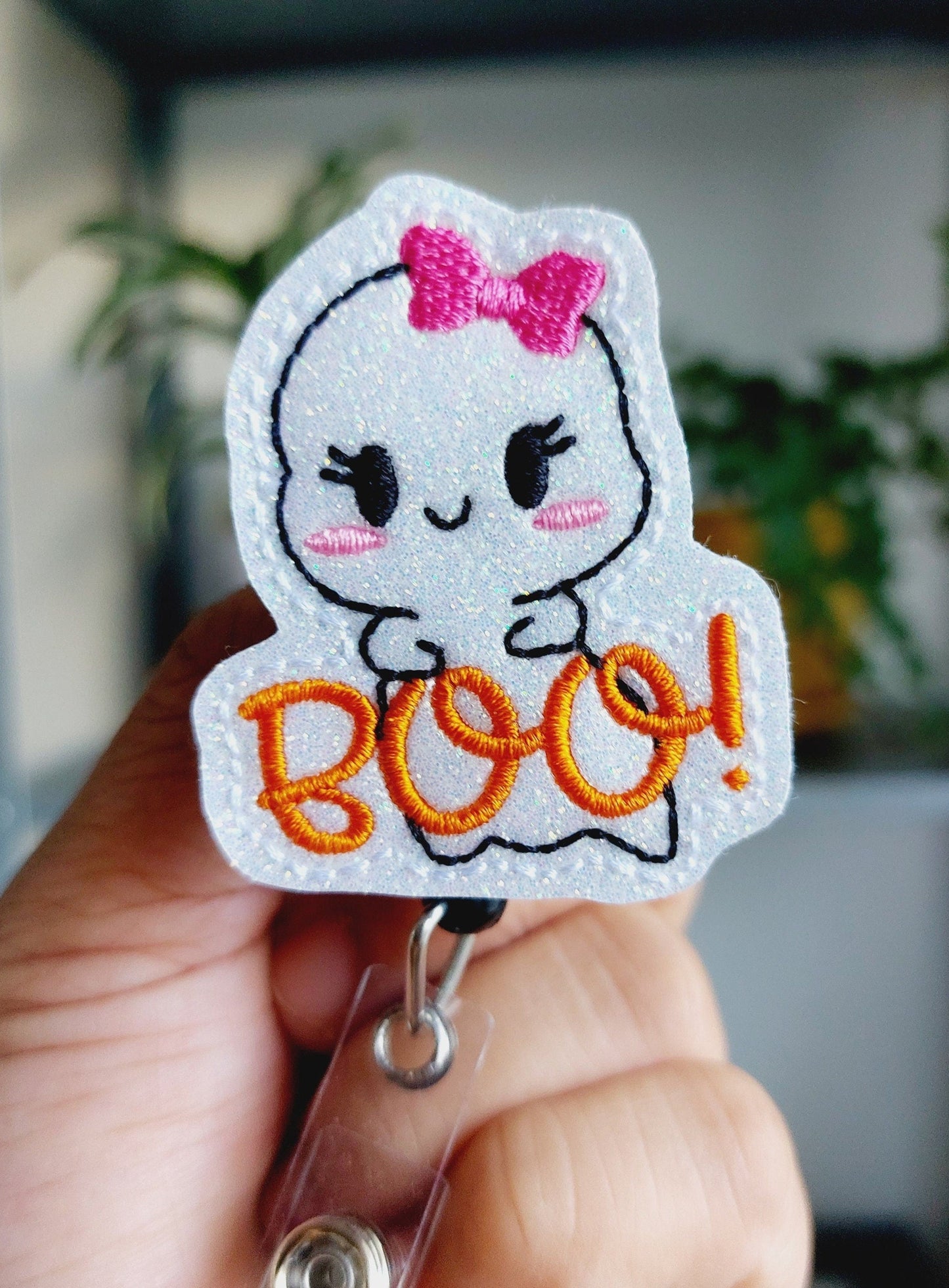 Boo Gost Badge Reel