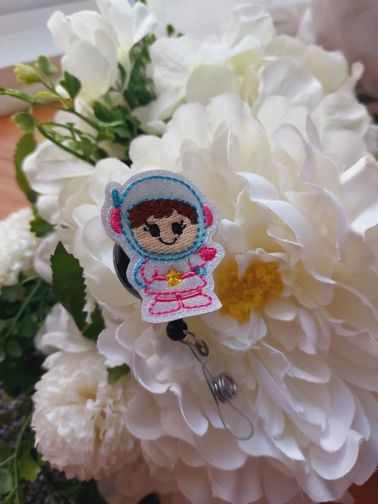 Girl Astronaut Badge Reel