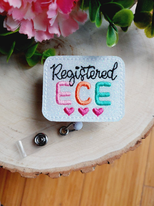 Registered ECE Badge Reel