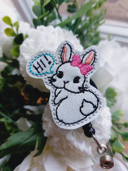 Bunny Says Hi Badge Reel