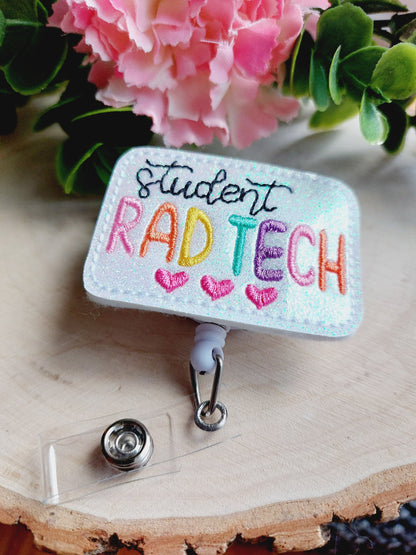 Student Rad Tech Badge Reel