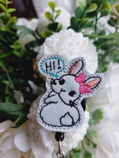 Bunny Says Hi Badge Reel