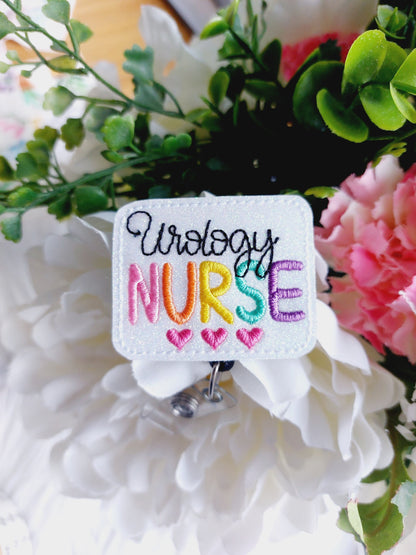 Urology Nurse Badge Reel