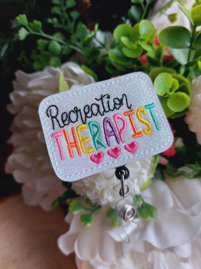 Recreation Therapist  Badge Reel