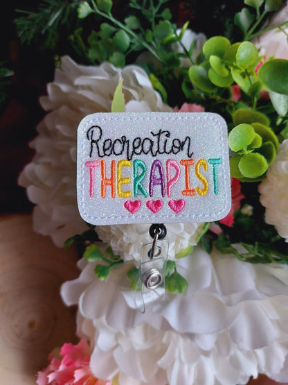 Recreation Therapist  Badge Reel