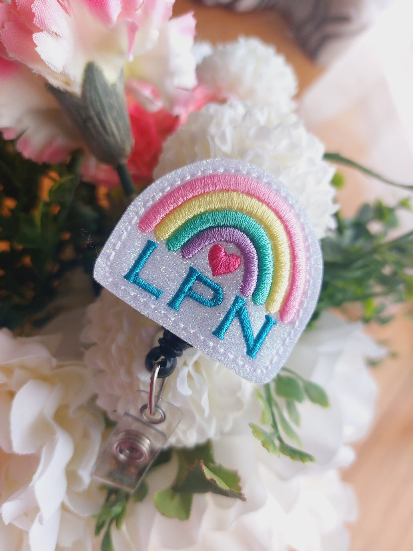 LPN Nurse  Badge Reel