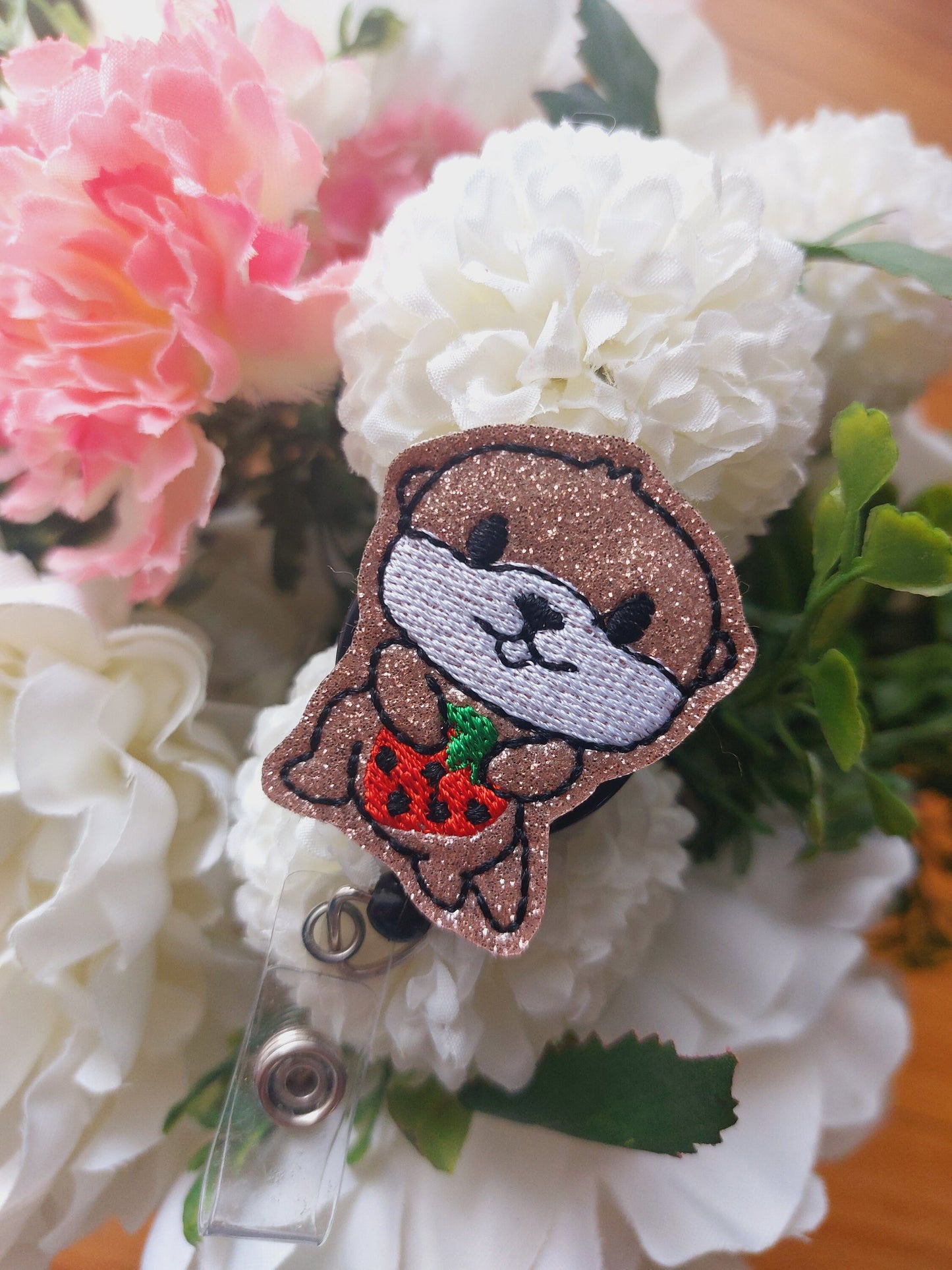 Cute Otter Badge Reel
