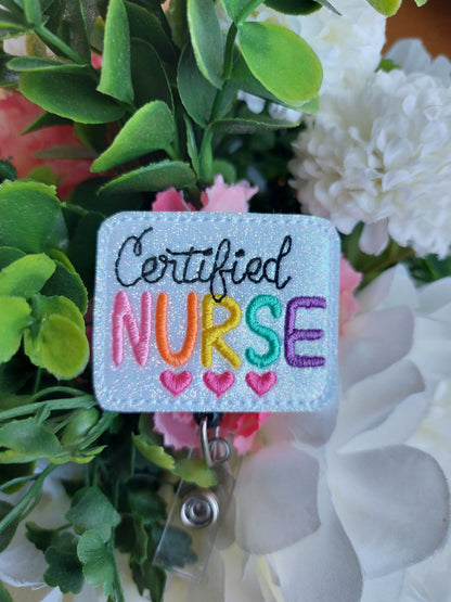 Certified Nurse Badge Reel