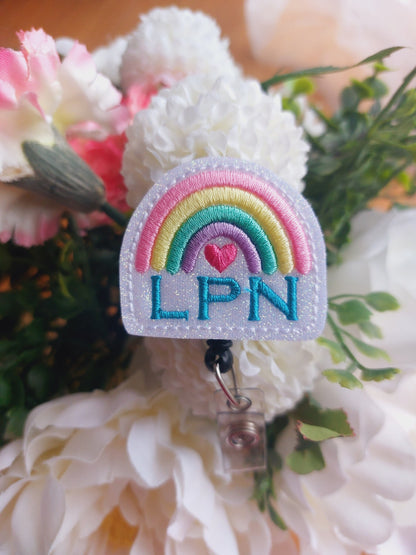 LPN Nurse  Badge Reel