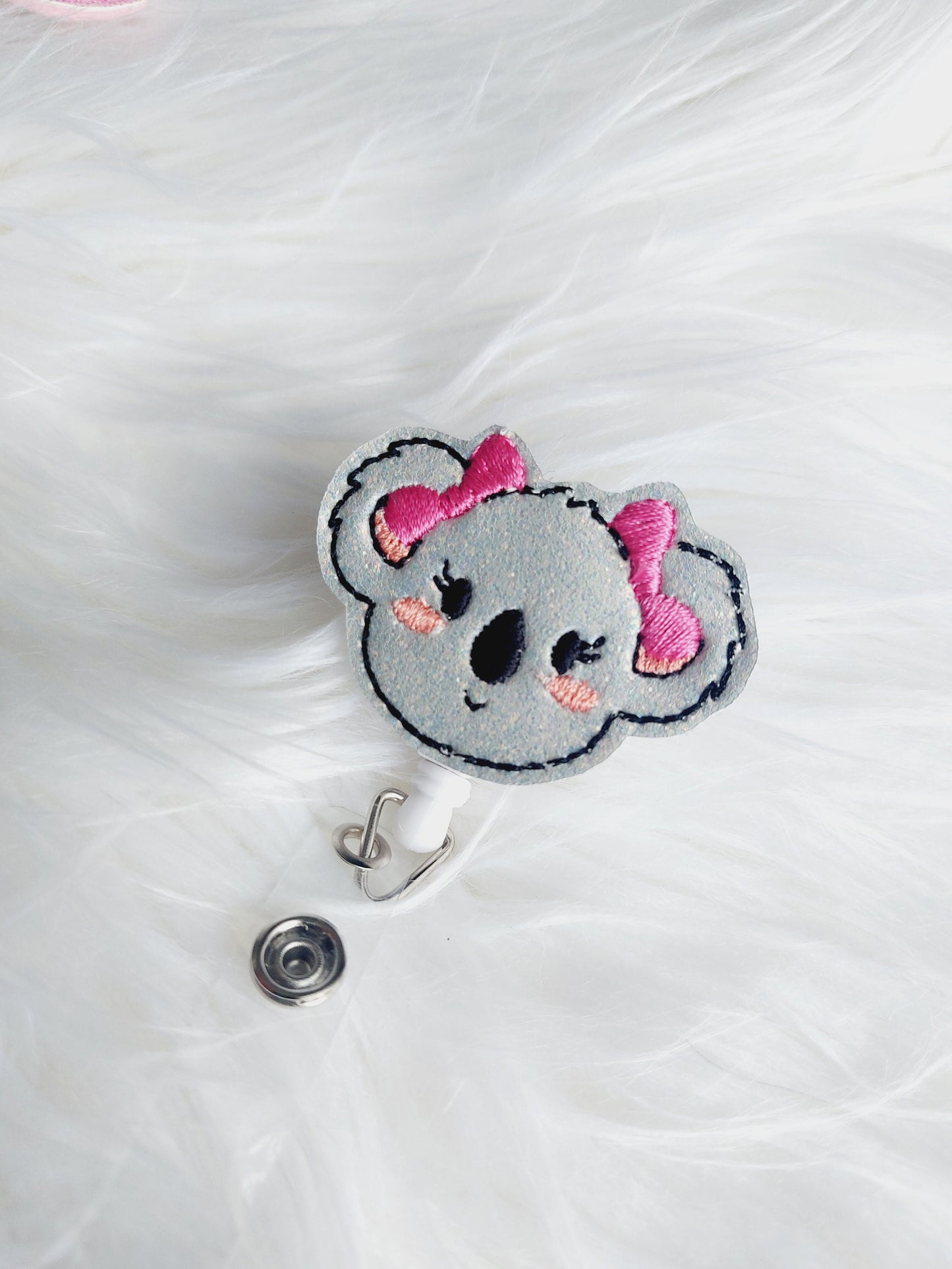 Cute Koala Badge Reel