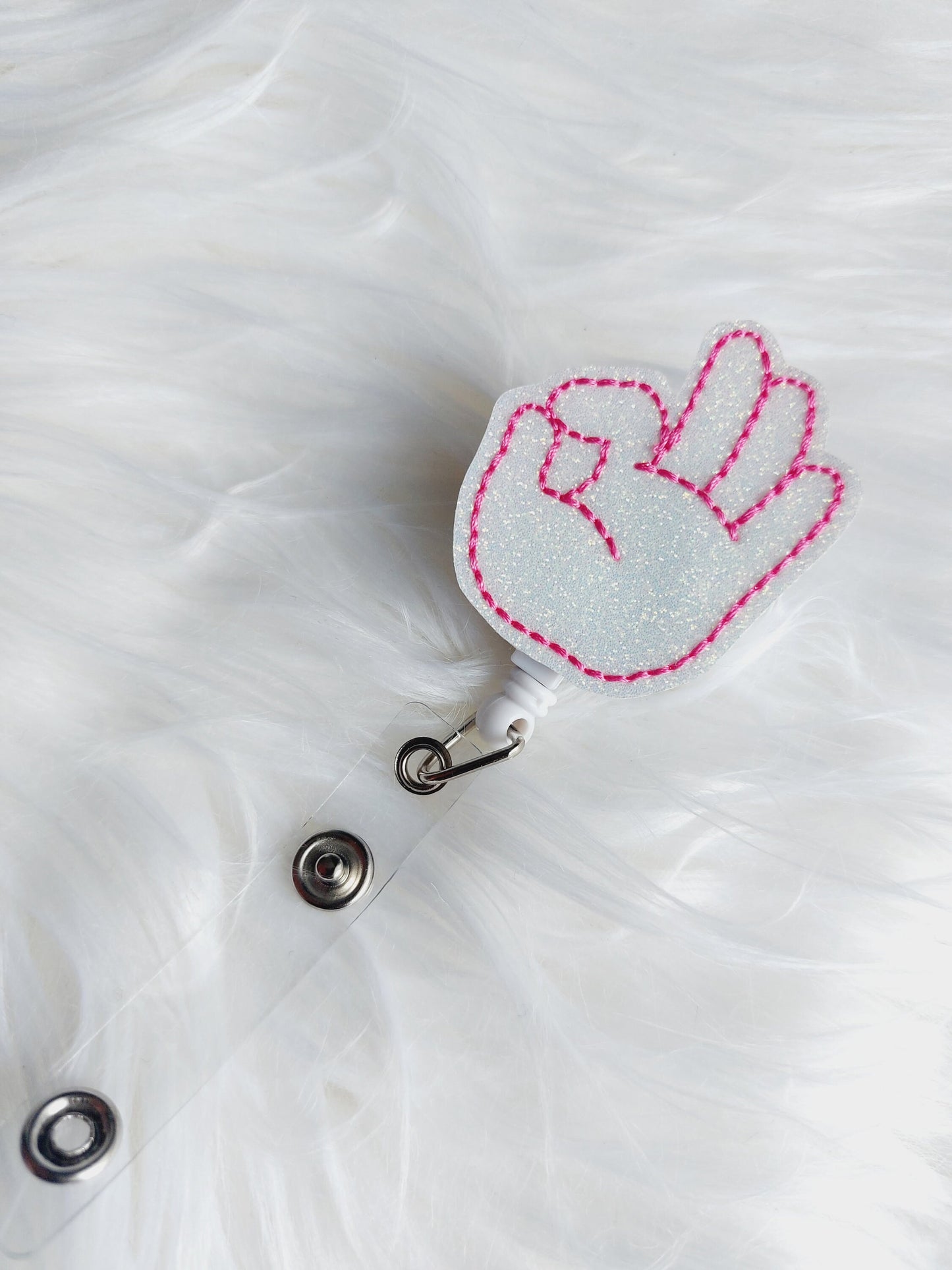 OK Hand Sign Badge Reel