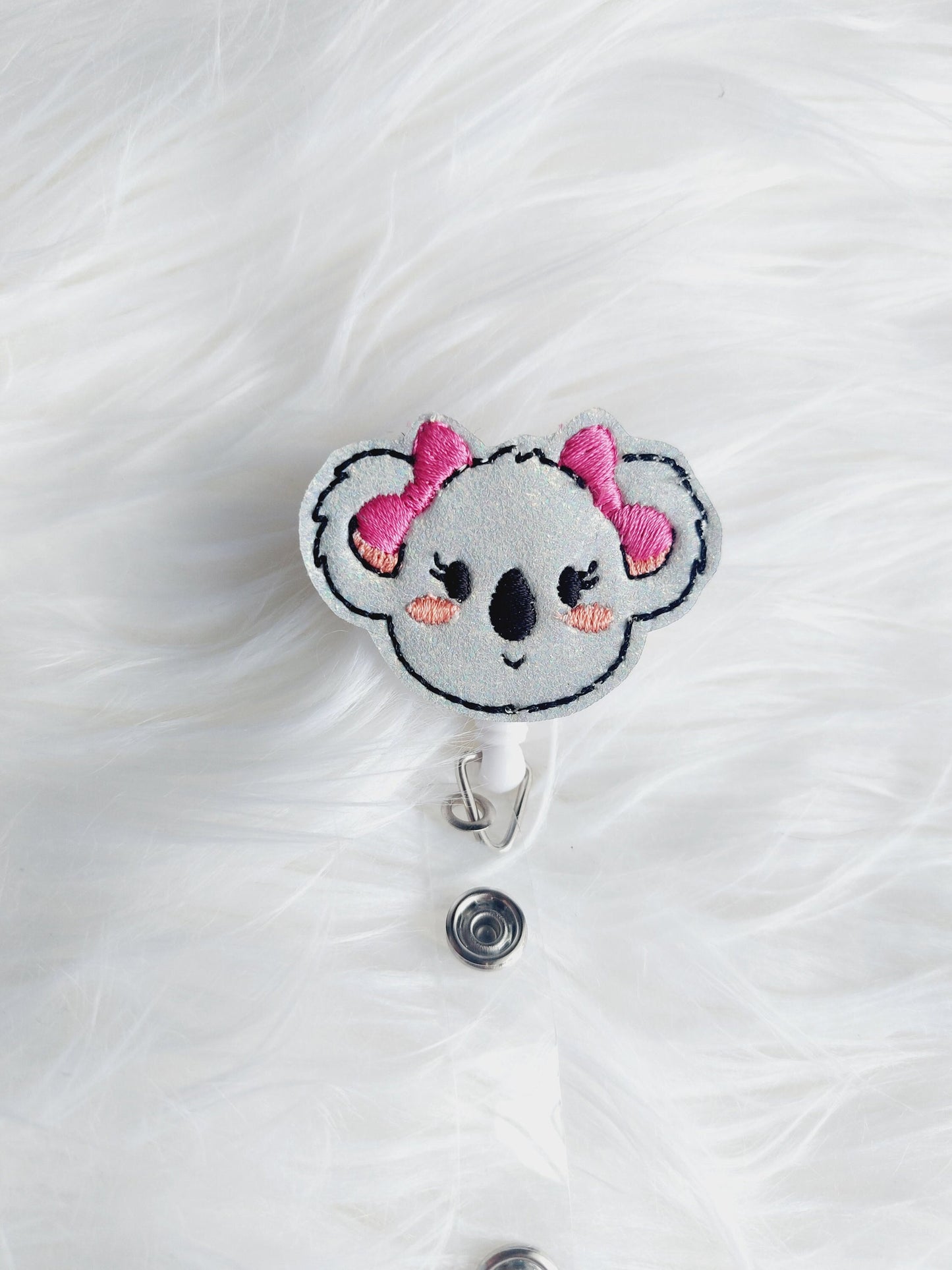 Cute Koala Badge Reel