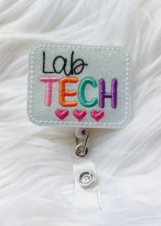 Lab Tech  Badge Reel