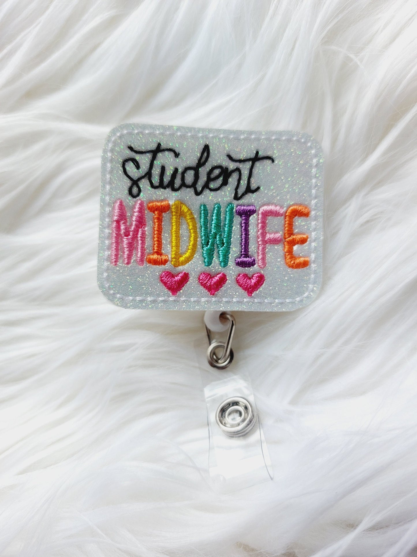 Student Midwife  Badge Reel