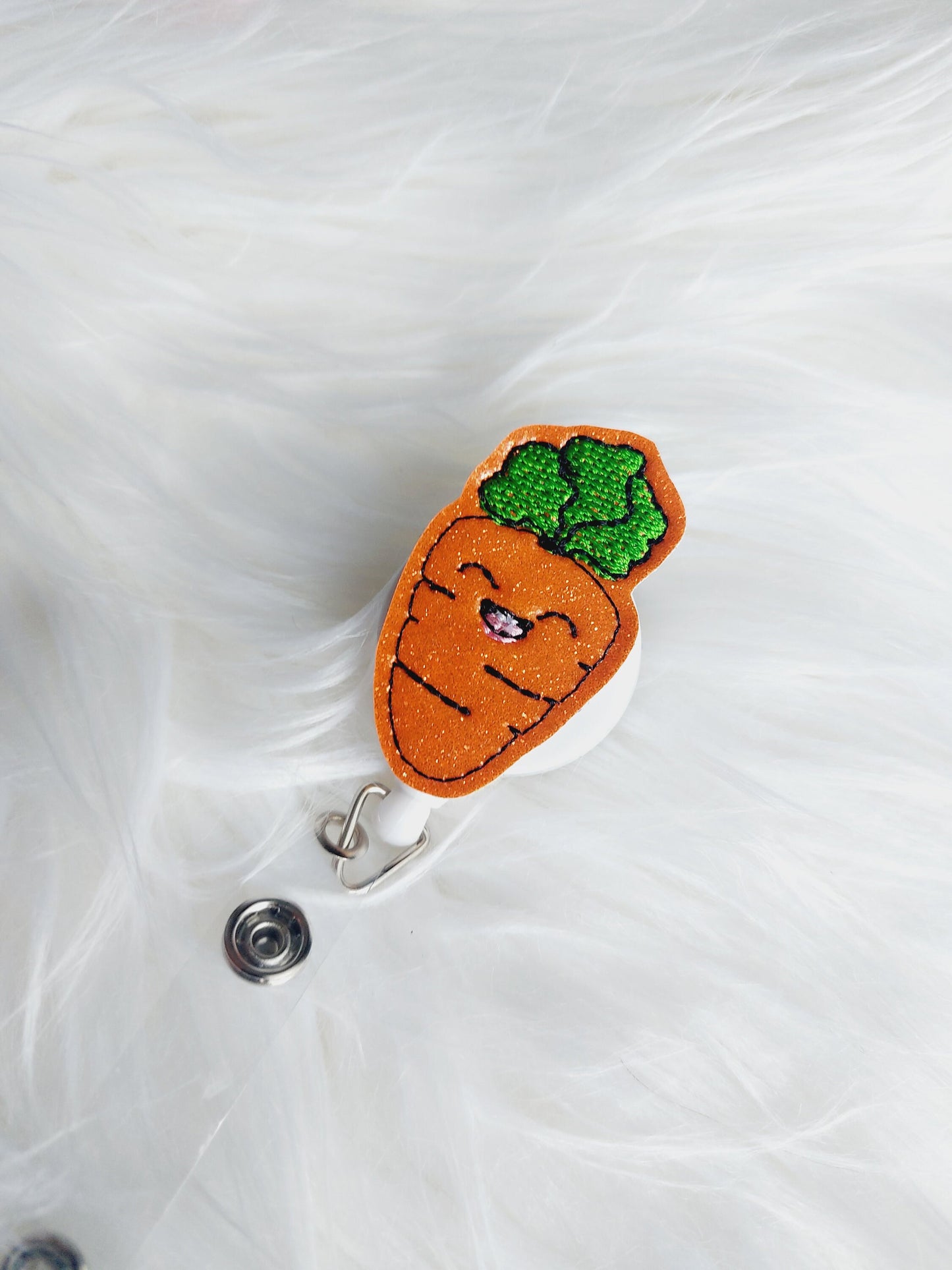 Carrot Badge Reel