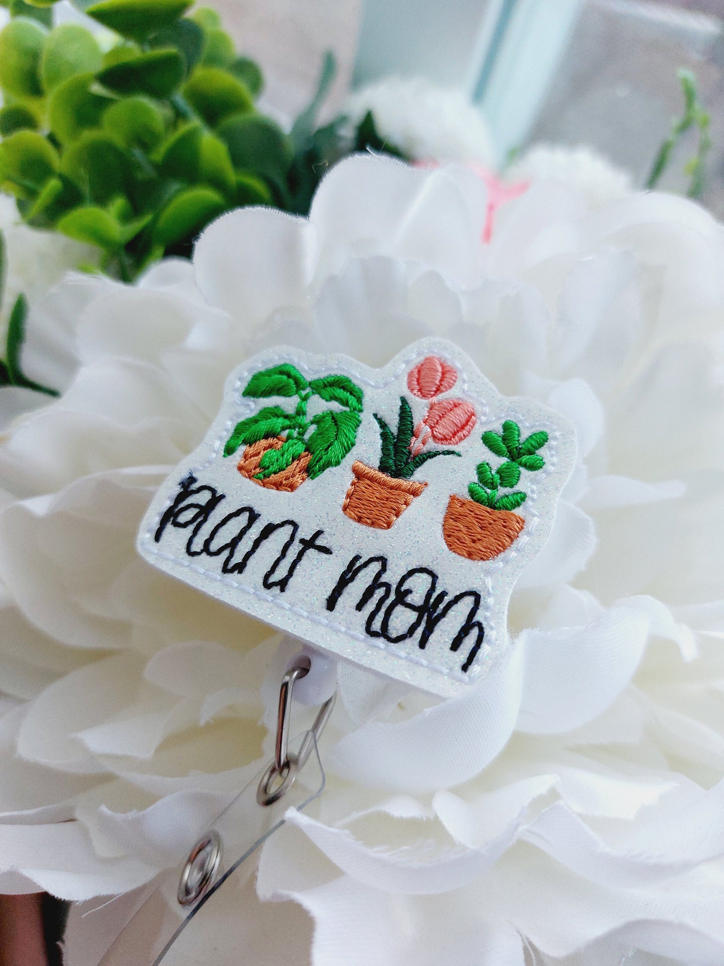 Plant Mom Badge Reel