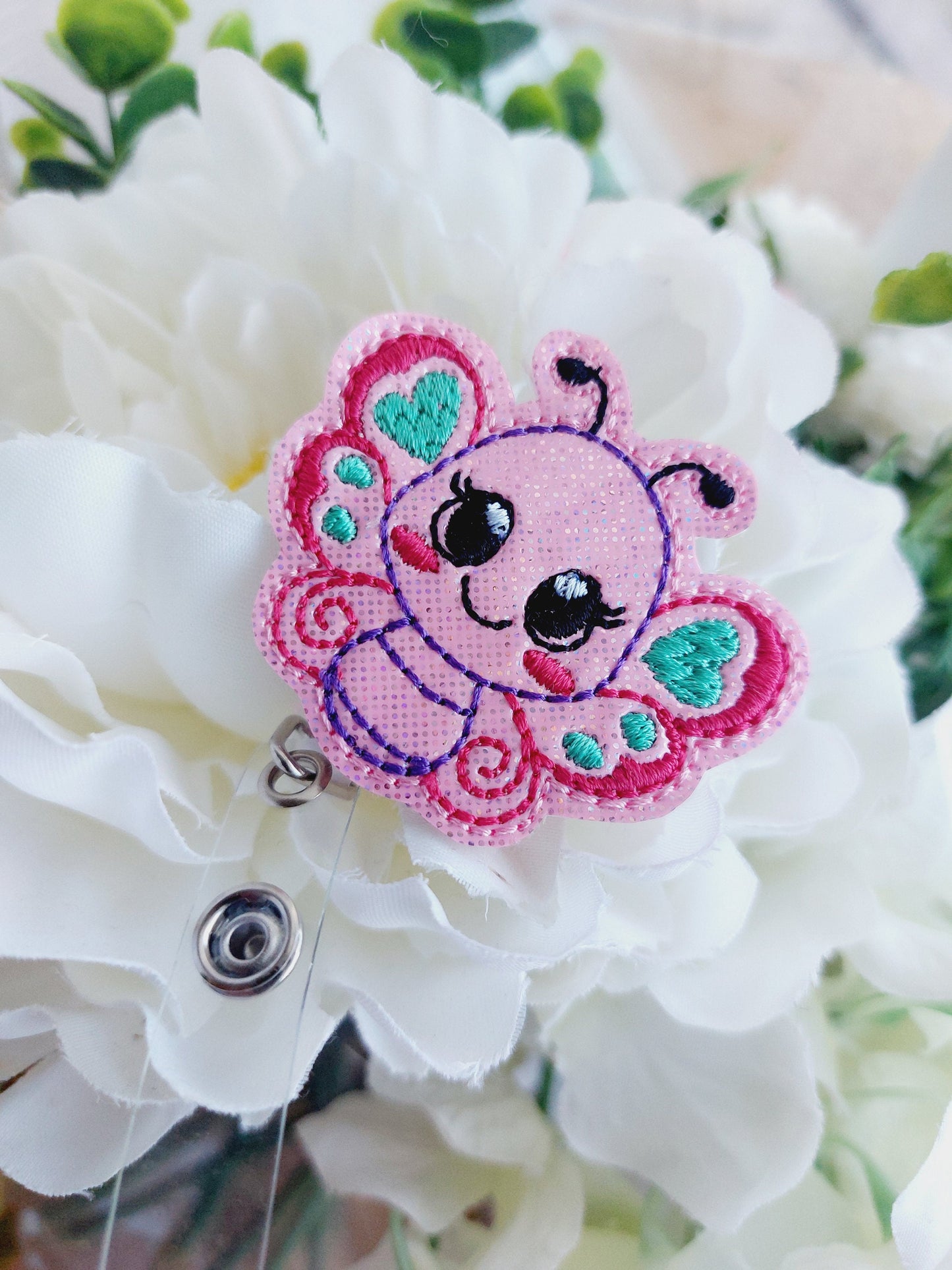 Butterfly Badge Reel