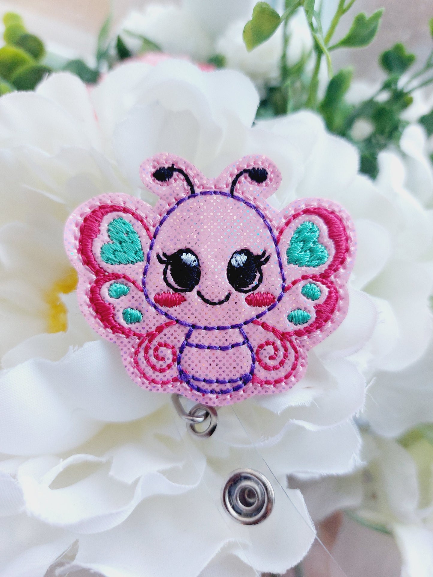 Butterfly Badge Reel