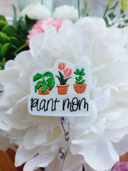 Plant Mom Badge Reel