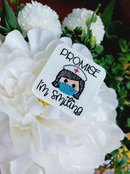 Promise I'm Smiling Badge Reel