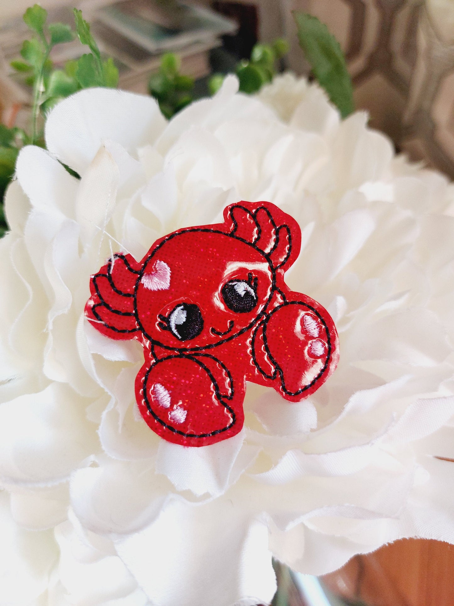 Crab Badge Reel