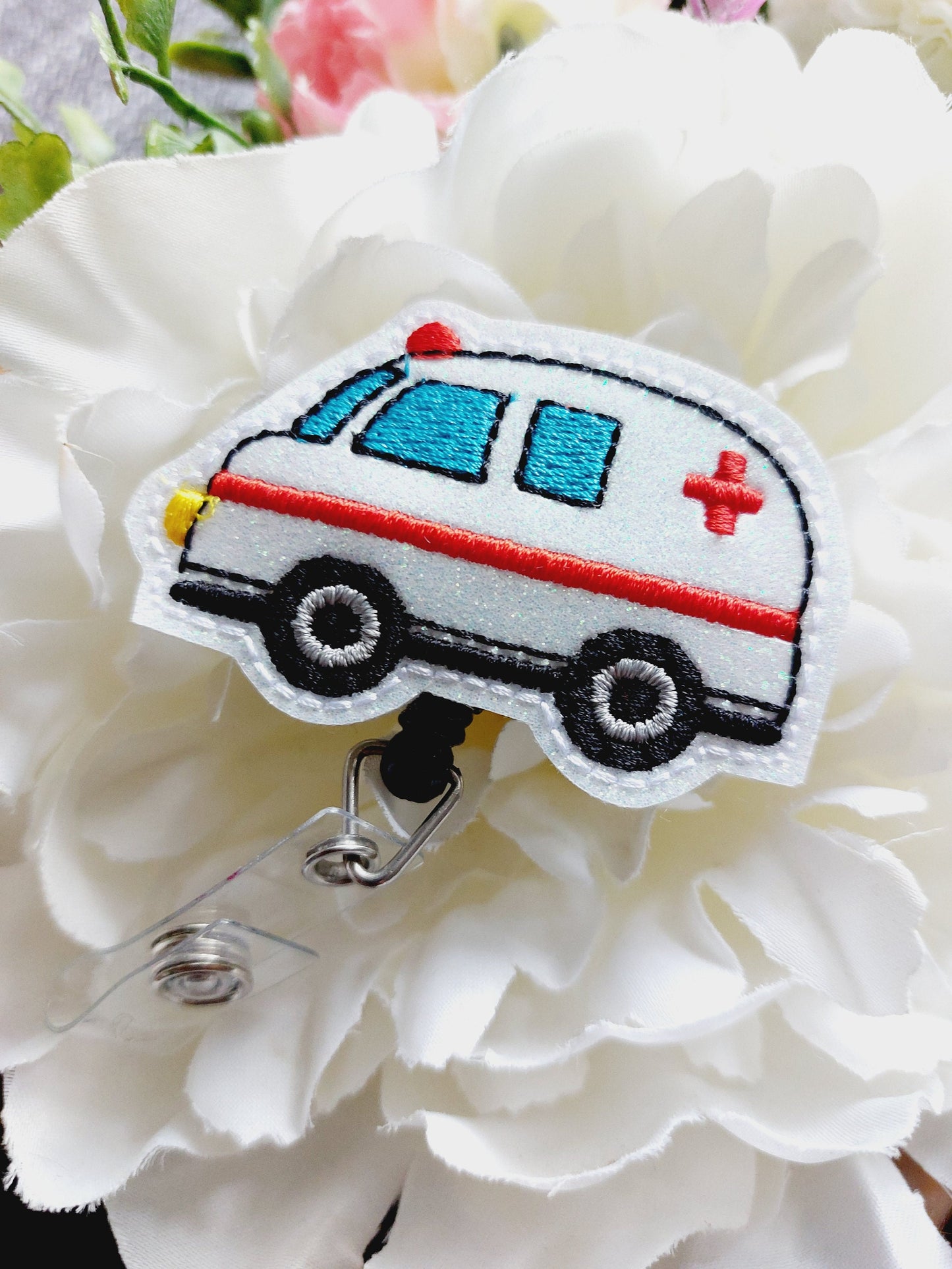 Ambulance Badge Reel